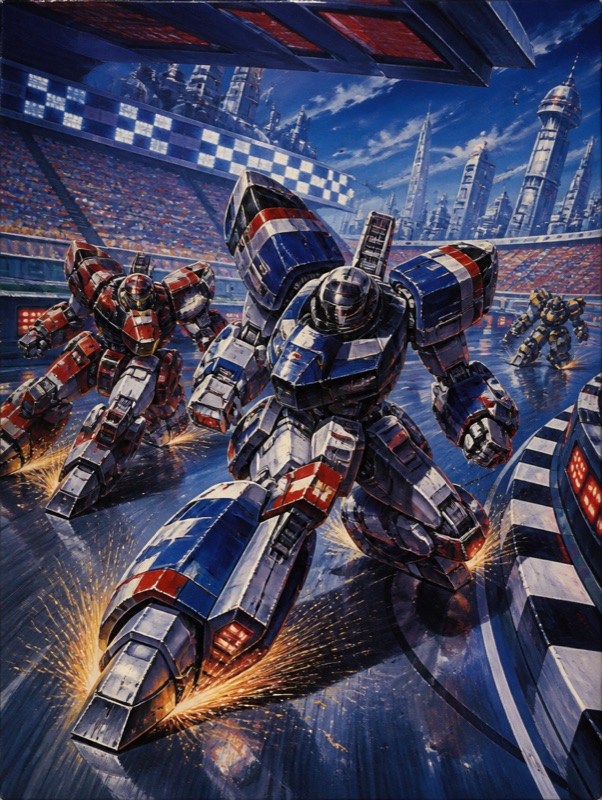 Cover artwork of Mecha Drift GP